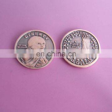 United states of america one dollar souvenir metal coins