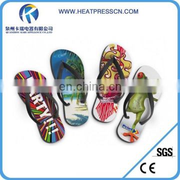 sublimation flip flops with colorful bottom