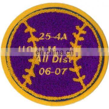 2014 hot sale fashional customized chenille patch