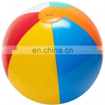 Plastic PVC Inflatable Beach Ball with Logo Printed for Advertising