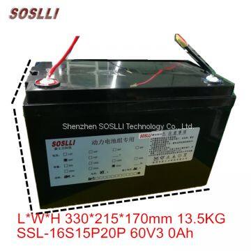 High Capacity 3.7v 18650 Li-ion Cell 60v 30Ah Lithium Ion Battery Pack for Power Battery photo-3