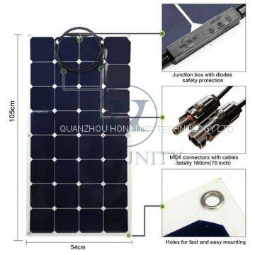 Semi-flexible Solar Panel