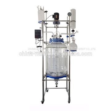 Chemical mixing tank 200L glass reactor