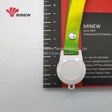 Proximity Marketing C6 Wearable Beacon Tag Coin Battery Neckstring Keychain Smart IBeacon photo-4
