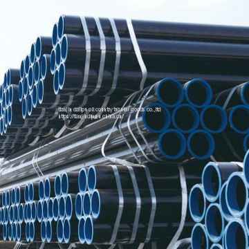 3PE Coated low temperature carbon steel pipe Hot drawn , DING 30670 , API5L