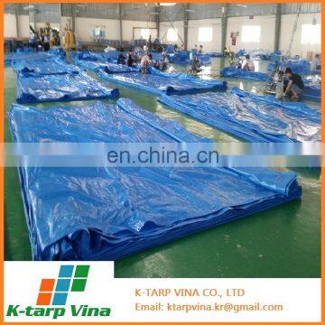 980gr Blue Tarpaulin Sheet, Japan Quality, Korea Standard, Made In Vietnam photo-3