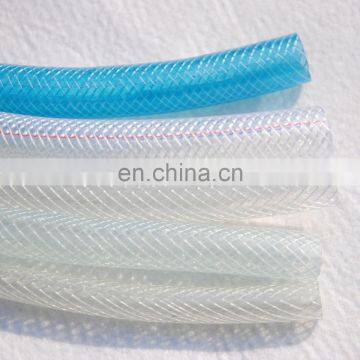 Clear Nylon Braided PVC Hose, PVC Transparent Hose, Non-toxic Plastic Fibre Reinforced Tube