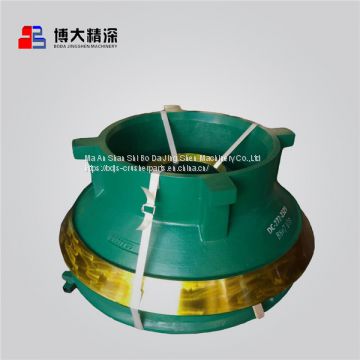 Cone crusher wear parts concave and mantle suit to Telsmith crusher