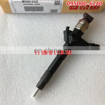 Original and New common rail Injector 095000-6240, 095000-6243 for 16600-VM00A, 16600-VM00D, 16600-MB400