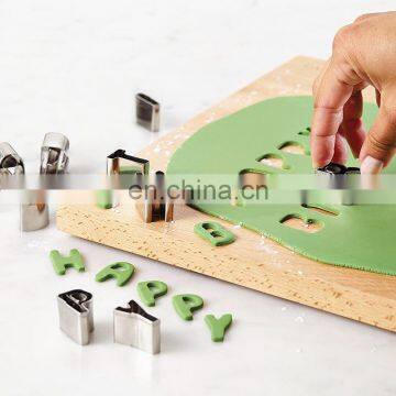 High Quality Stainless Steel 26 English Letters Cake Mold Cookie Mold photo-2