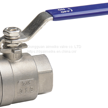 Stainless Steel Gate Valves Threaded F / F High-grade 39BV0 PN40 With Flange