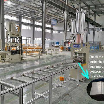 hydraucli busbar punching machine for busbar bending and cutting