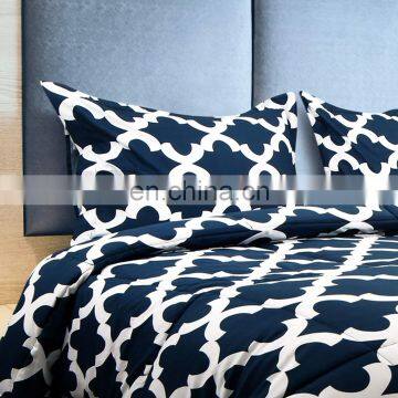 Wholesale Digital Print Bed Sheet Bedding Set 100% Polyester for Living Room photo-3