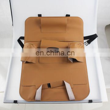 Factory direct sale pu leather back seat car organizer