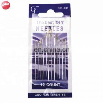 Embroidery Golden Eyes Assorted Self Threading Sewing Needle Hand Sewing Needle for Garment photo-4