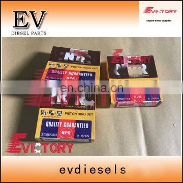 For Yanmar Engine Rebuild 3D66E 3TN66 3TNE66 3TNA66 Piston Ring photo-2