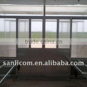 greenhouse sliding doors