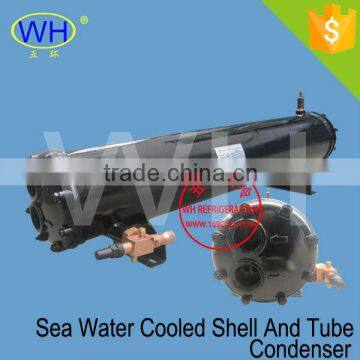 Water Cooled Condenser, Sea Water Cooled Shell And Tube Condenser