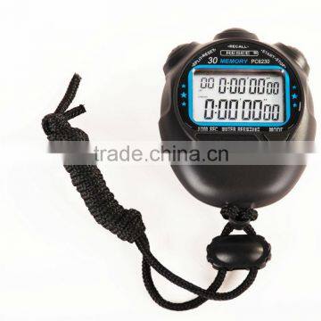 Professional Digital Sports Racing Waterproof Stopwatch