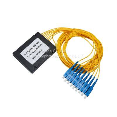 FTTH G657 a1 2.0 3.0 mm sx Core sc Apc Fiber Optic Plc Splitter , ABS Cassette Optical Plc Splitter photo-3