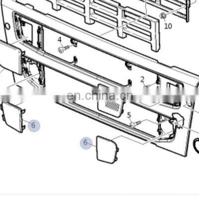 car bumpers 82266442 Panel Lower Mesh Suitable for business truck