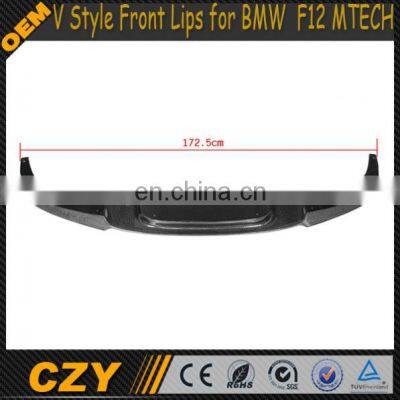 6 Series Carbon Fiber F13 Front Lip for BMW F12 Bumper