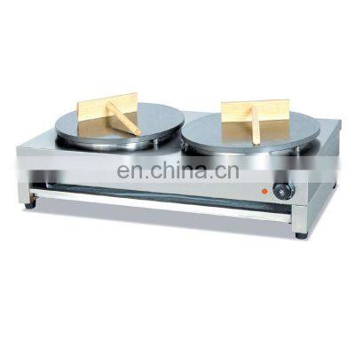 Commercial Stainless Steel Restaurant Double Heads electric crepe maker