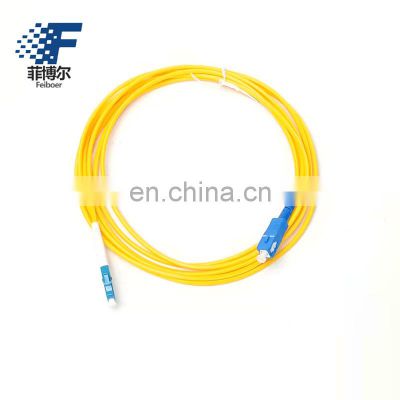 Single mode Simplex LC/APC  fiber patch pigtails cable high repeatability low price Sc/Upc Fiber Optic Pigtail patch cord