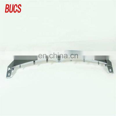 Solid Car Front Bumper Upper Chrome Grille Front Upper Grille Trim  1065233-00-D FOR  Tesla MODEL S