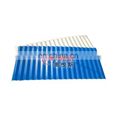 Cheap Construction Building Material Pvc Trapezoidal Tile Roof Tile Heat Insulation Lightweight Coated Roofing Sheet