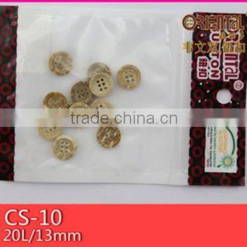 Concise Natural Buttons for Shirt With Holes photo-2
