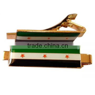 Tie Clip, Retangle Printing Cover, with epoxy