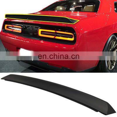 Spoiler Dell'ala Posteriore Honghang Carbon Car Fiber ABS Spoiler Rear Wing Spoiler For Dodge Challenger 2008 2010 2017