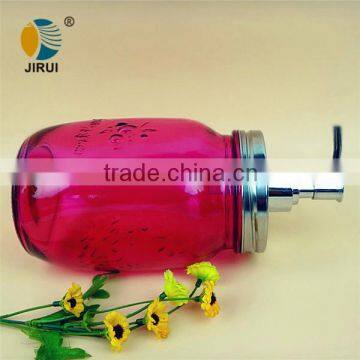 1L liquid hand sanitizer glass bottle