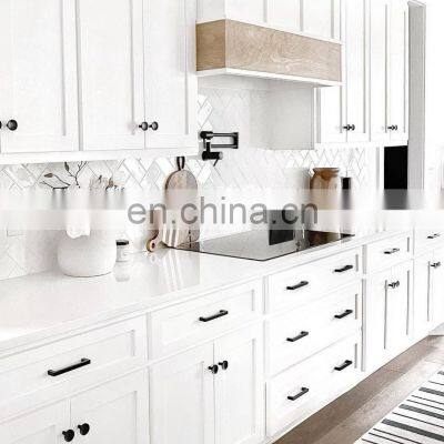 High Quality Solid Wood Kitchen Furniture Set Kitchen Cabinets