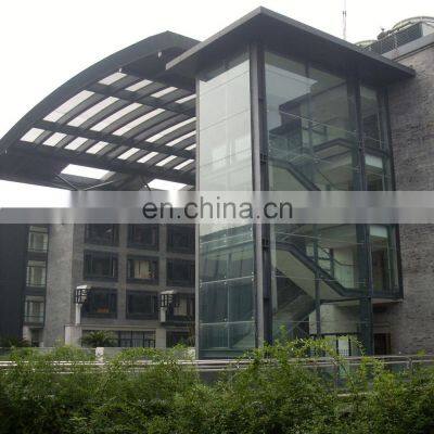 Curtain Walls and Building Facades Building Windows Low-e Glass Outdoor Wall Cladding Decoration Double Glass Office Building