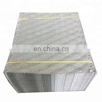 High quality PVC film fill pack,Corrosion preventive 1000*850mm cooling tower infill media