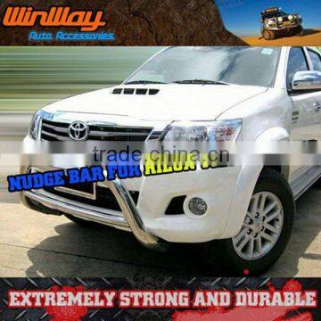 toyota hilux vigo champ front nudge guard 2012-2014