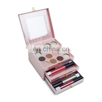 Paper Box Eye Shadow Palette Empty Pressed Powder Makeup Palette Packaging Oem