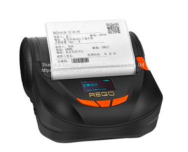 80mm paper width   Portable Bluetooth thermal printer，Bottomless label paper