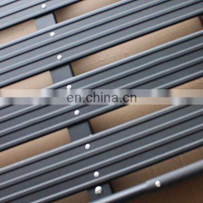Hard Top Cargo Basket Roof Rack Luggage Carrier Compatible for Jeep Wrangler JK Limited 4 Doors