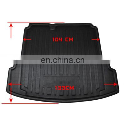 Auto Suitable for Fit Trunk Floor Mat Anti Skid  Mat Cargo Liner For Jetta Sedan 2011-2017