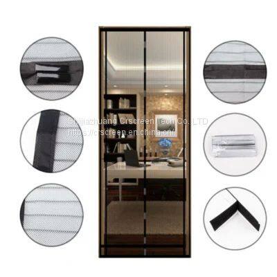 Hands-Free Magnetic Screen Door Mesh Net Block Mosquito Fly Insect Bug Curtain