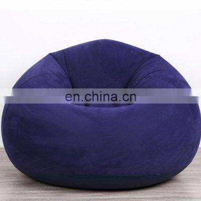 China amazon factory price living room sofas recliner lazy couch bean bag sofa foldable inflatable air sofa chair