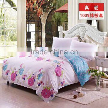 Blue and White Cotton Factory Wholesale Cheap Price Print Your Own Duvet Cover photo-6