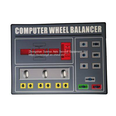 SUNRISE SR308 Wheel Balancer Assessories Three Display Windows Keyboard Plate photo-3