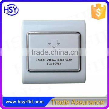 HSY-P128 Indoor power control energy saving key card switch for hotel