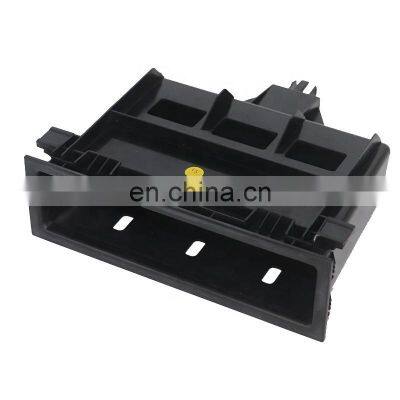 Black Dashboard Center Storage Tray Cubby Box 6Q0857919 for VW POLO Sharan Transporter