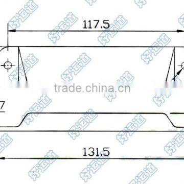 04205 Cargo Track End Cap,End Cap Short for Cargo Track photo-2