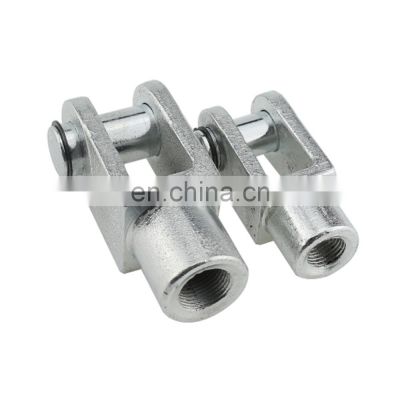 China Manufacturer White Hydraulic Y-Connector Cylinder Mounting Pneumatic Tools Accessories